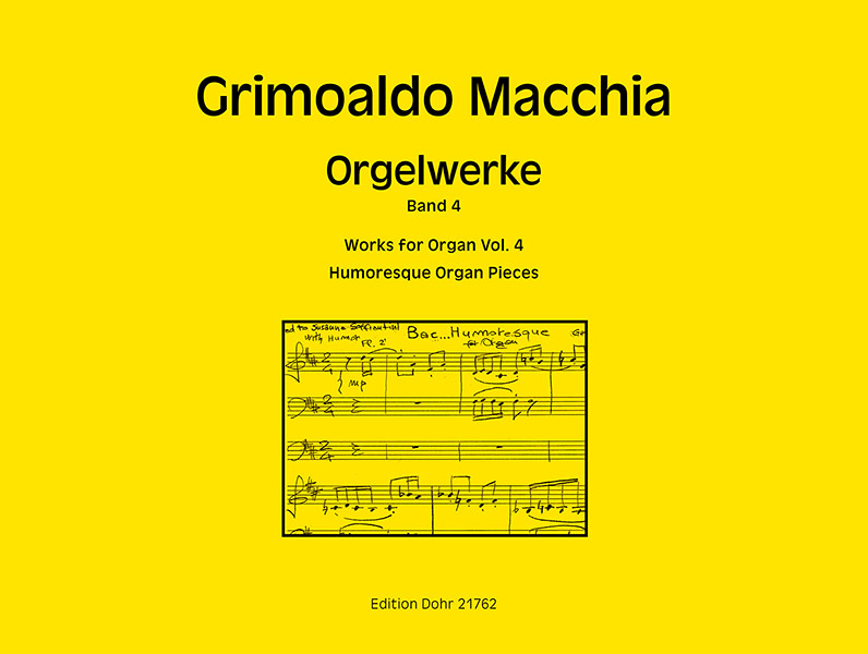 Orgelwerke, Band 4 (MACCHIA Grimoaldo)