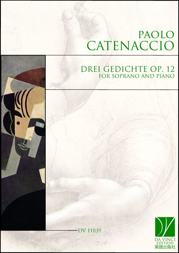 Drei Gedichte op. 12, for Soprano and Piano (CATENACCIO PAOLO)