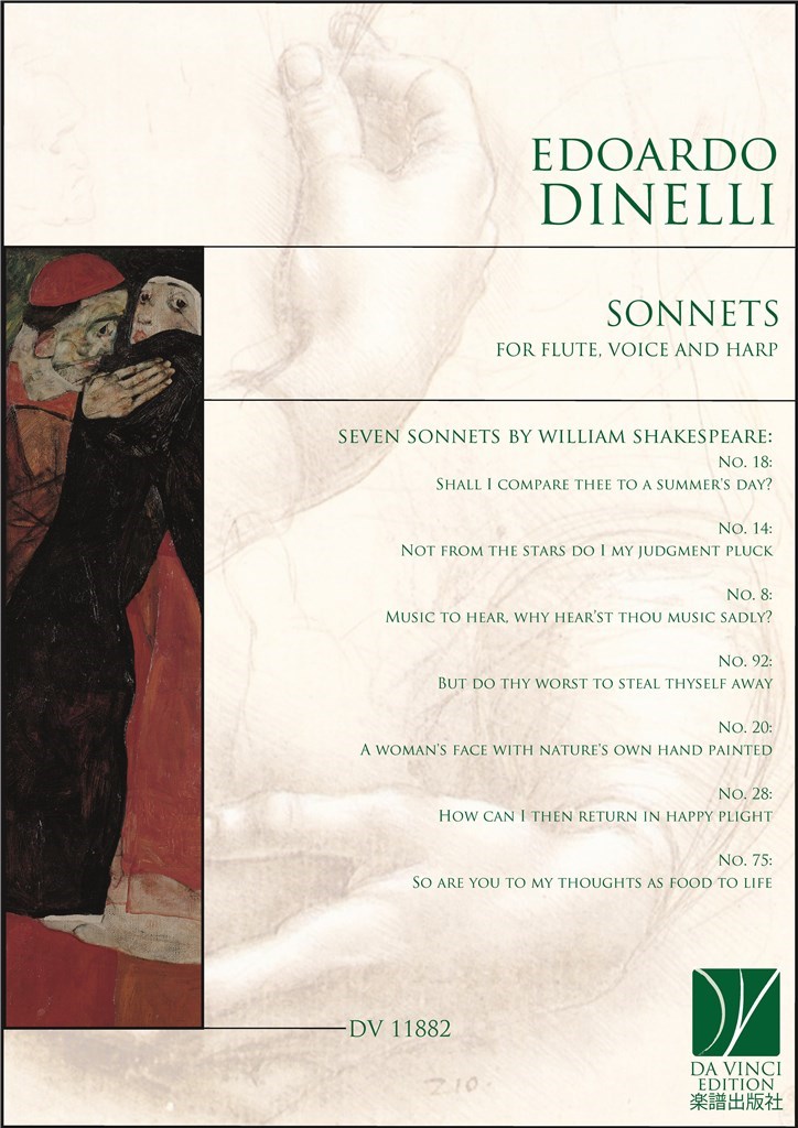 Sonnets, for Flute, Voice and Harp (DINELLI EDOARDO)