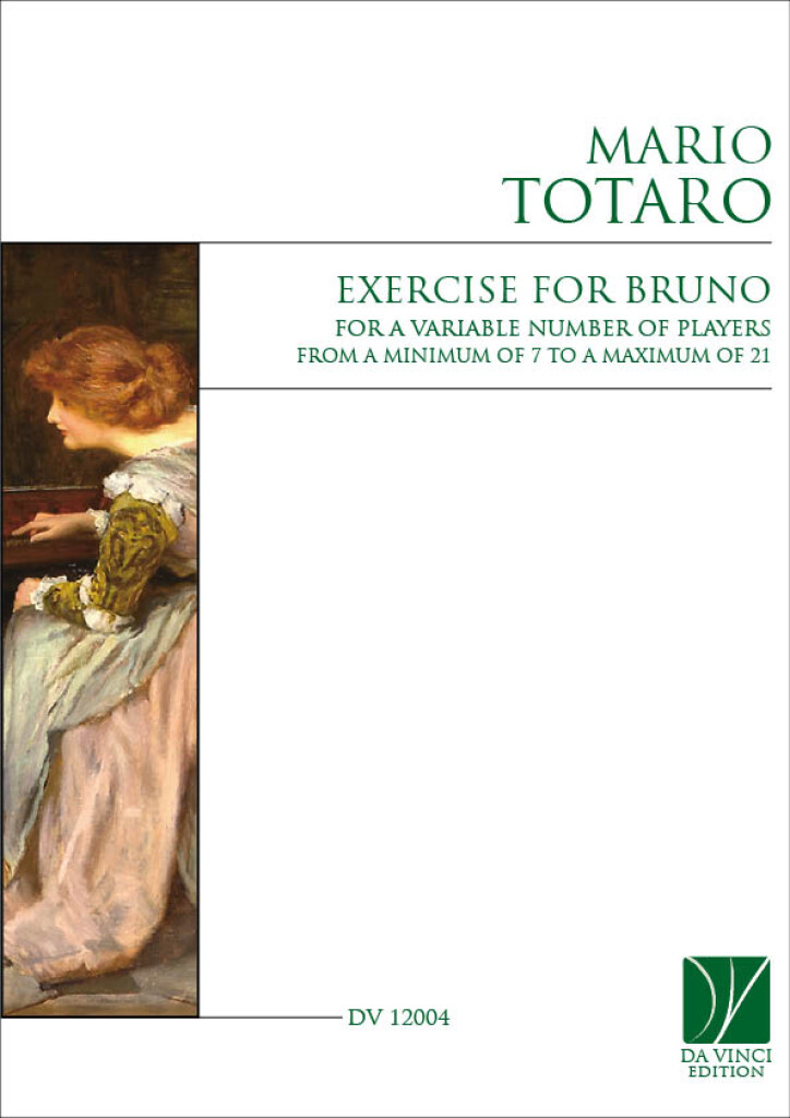 Exercise for Bruno, per Chamber Ensemble (TOTARO MARIO)