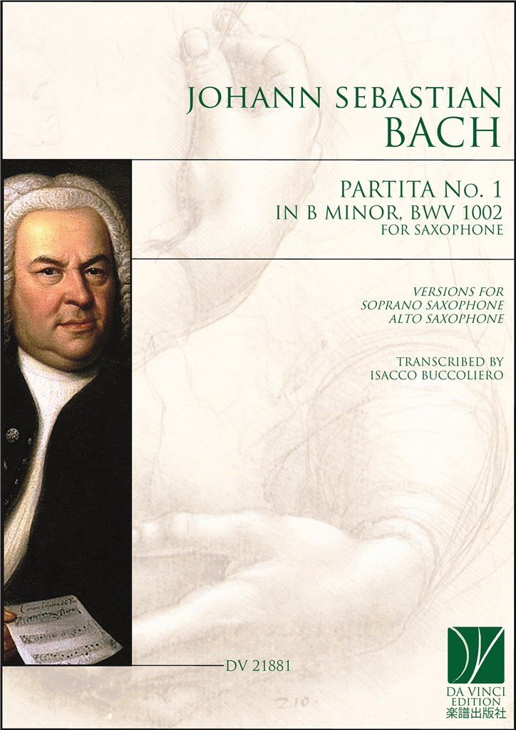 Partita No. 1 in B minor BWV 1002, for Saxophone (BACH JOHANN SEBASTIAN)