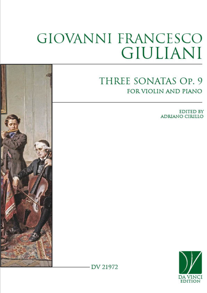 Three Sonatas for Violin and Piano (GIULIANI GIOVANNI FRANCESCO)