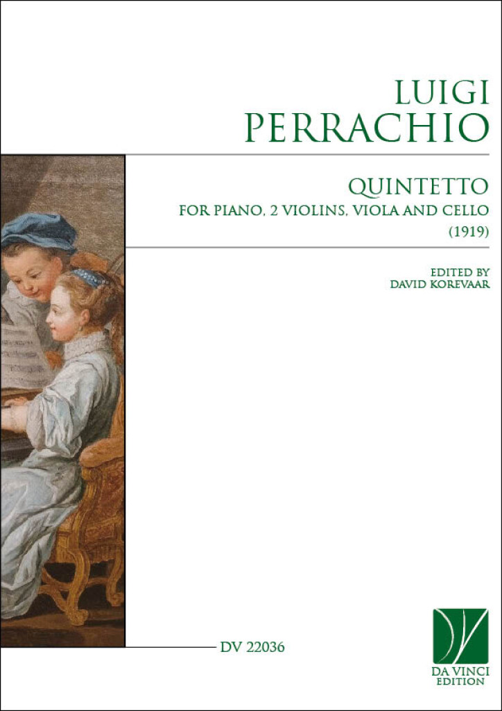 Quintetto for Piano, 2 Violins, Viola and Cello (PERRACHIO LUIGI)