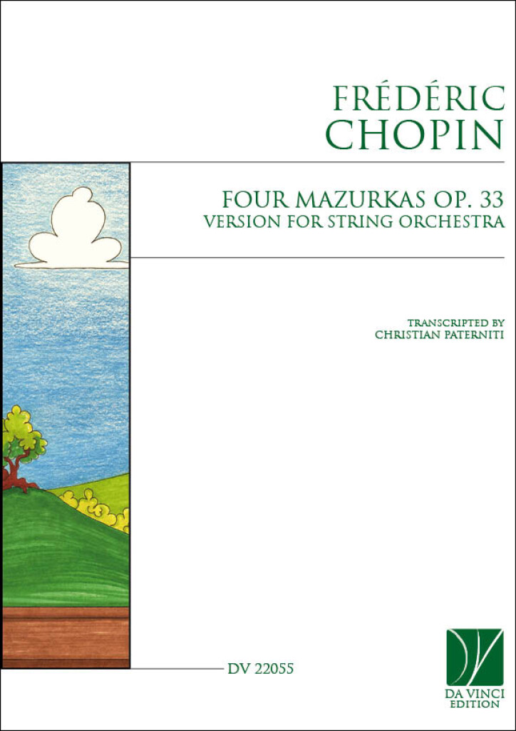 Four Mazurkas Op. 33 (CHOPIN FREDERIC / PATERNITI CHRISTIAN (Arr)