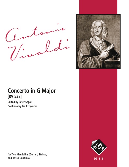 Concerto In G Major Rv 532, 2 Cahiers (VIVALDI ANTONIO)