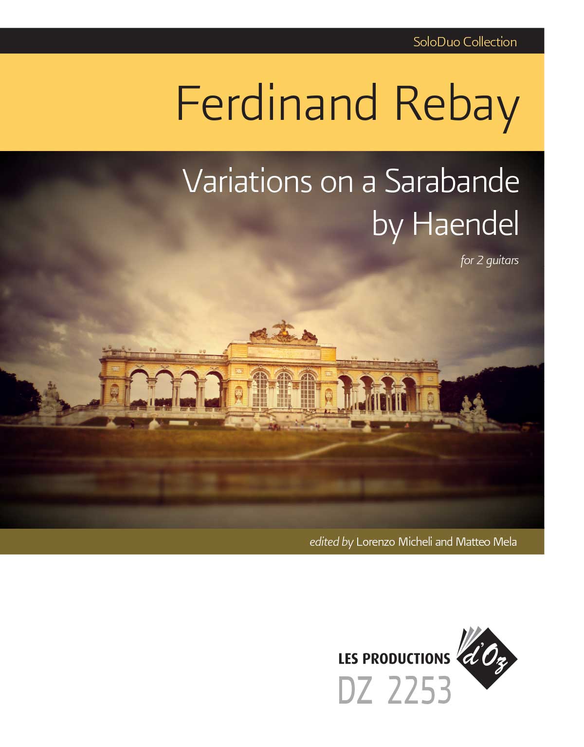 Variations On A Sarabande By Haendel (REBAY FERDINAND)