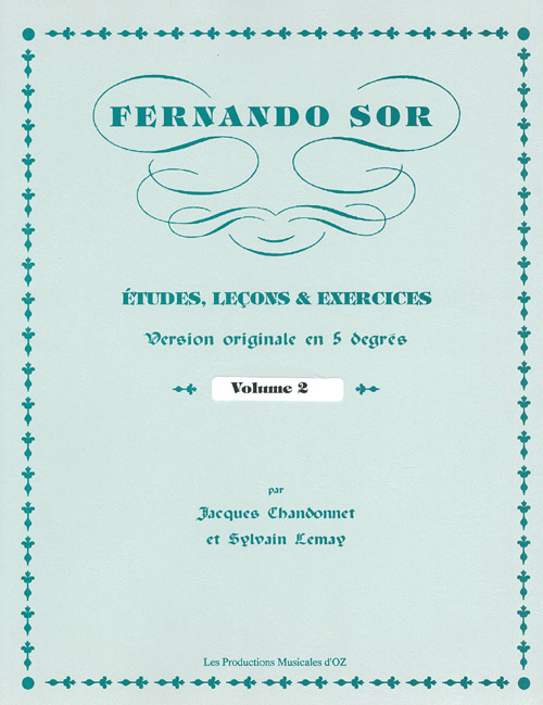 Etudes, Leçons Et Exercices, Vol.2 (SOR FERNANDO)