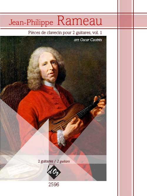 Pièces De Clavecin Pour 2 Guitares, Vol.1 (RAMEAU JEAN-PHILIPPE)