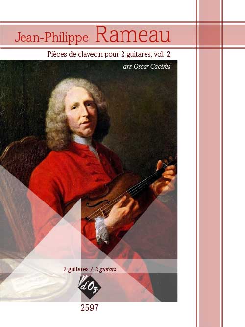 Pièces De Clavecin Pour 2 Guitares, Vol.2 (RAMEAU JEAN-PHILIPPE)