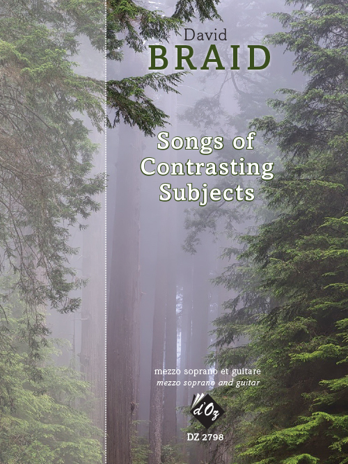 Songs Of Contrasting Subjects (BRAID DAVID)