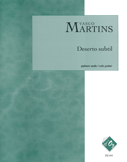 Deserto Subtil (MARTINS VASCO)