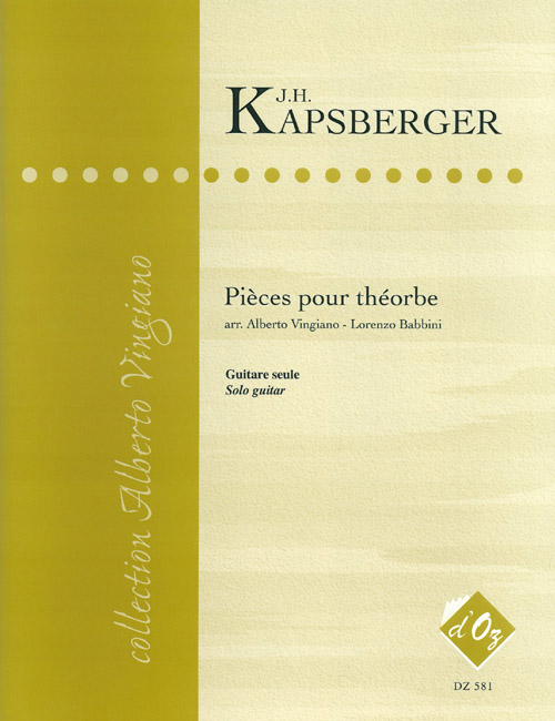 Pièces Pour Théorbe (KAPSBERGER JOHANNES HIERONYMUS VON)