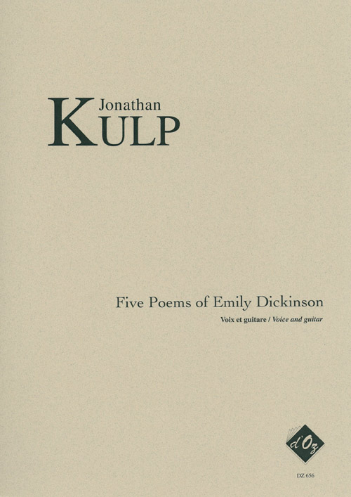 5 Poems Of Emily Dickinson (KULP JONATHAN)