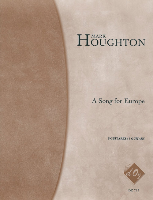 A Song For Europe (HOUGHTON MARK)