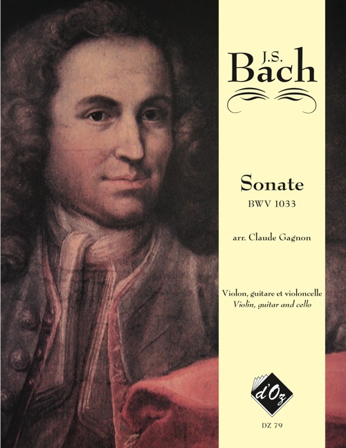 Sonate, Bwv 1033 (BACH JOHANN SEBASTIAN)