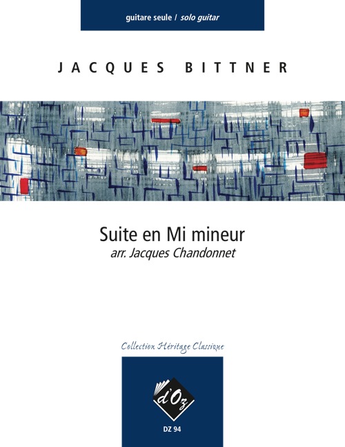 Suite En Mi Mineur (BITTNER JACQUES)