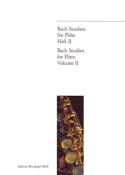 Bach-Studien Für Flöte, Heft 2 (BACH JOHANN SEBASTIAN)