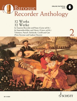 Anthologie de la flte  bec baroque 2