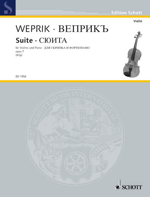 Suite Op. 7 (WEPRIK ALEXANDER)