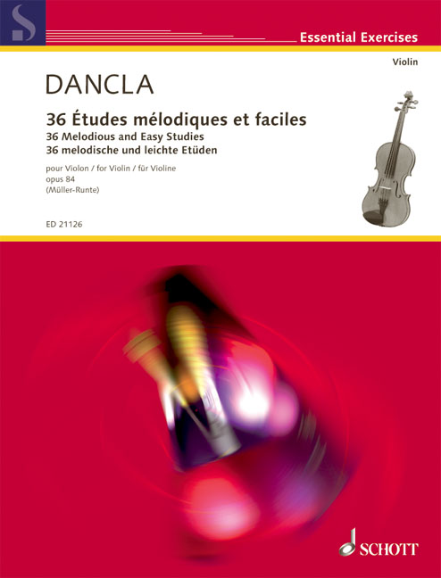 36 Etudes Mélodiques Et Faciles Op. 84 (DANCLA CHARLES)