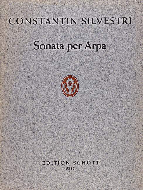 Sonata For Harp Op. 21/1 VII 1940 (SILVESTRI CONSTANTIN)
