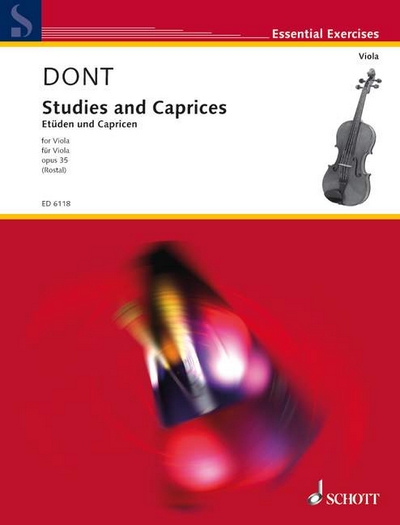 Studies And Caprices Op. 35 (DONT JACOB)