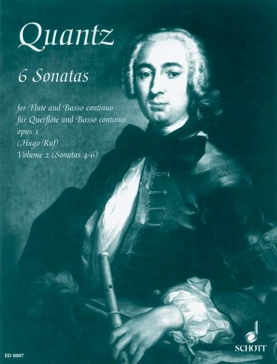 6 Sonatas Op. 1 Vol.2 (QUANTZ JOHANN JOACHIM)