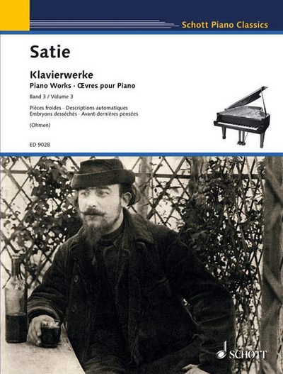 Piano Works Vol.3 (SATIE ERIK)