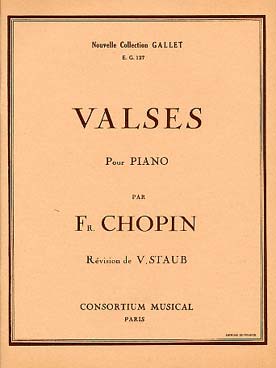 Valses (CHOPIN FREDERIC)