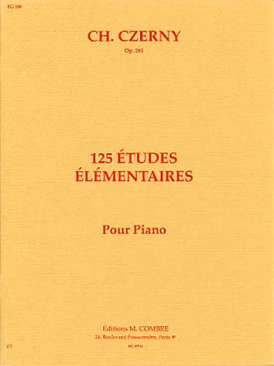 125 Etudes Elémentaires Op. 261 (CZERNY KARL)