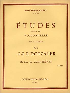 Etudes Vol.2 (DOTZAUER JUSTUS JOHANN FRIEDRICH)
