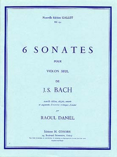 6 Sonates (BACH JOHANN SEBASTIAN)