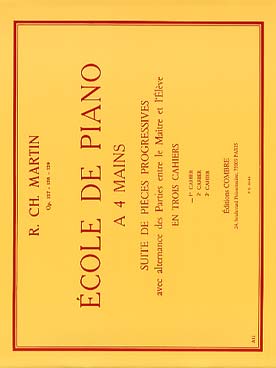 Ecole De Piano A 4 Mains Op. 127 - Vol.1 (MARTIN ROBERT)