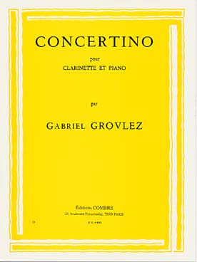 Concertino (GROVLEZ GABRIEL)