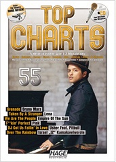 Top Charts 55 - Mit + Midifiles In Gm - Xg - Xf Usb-Stick