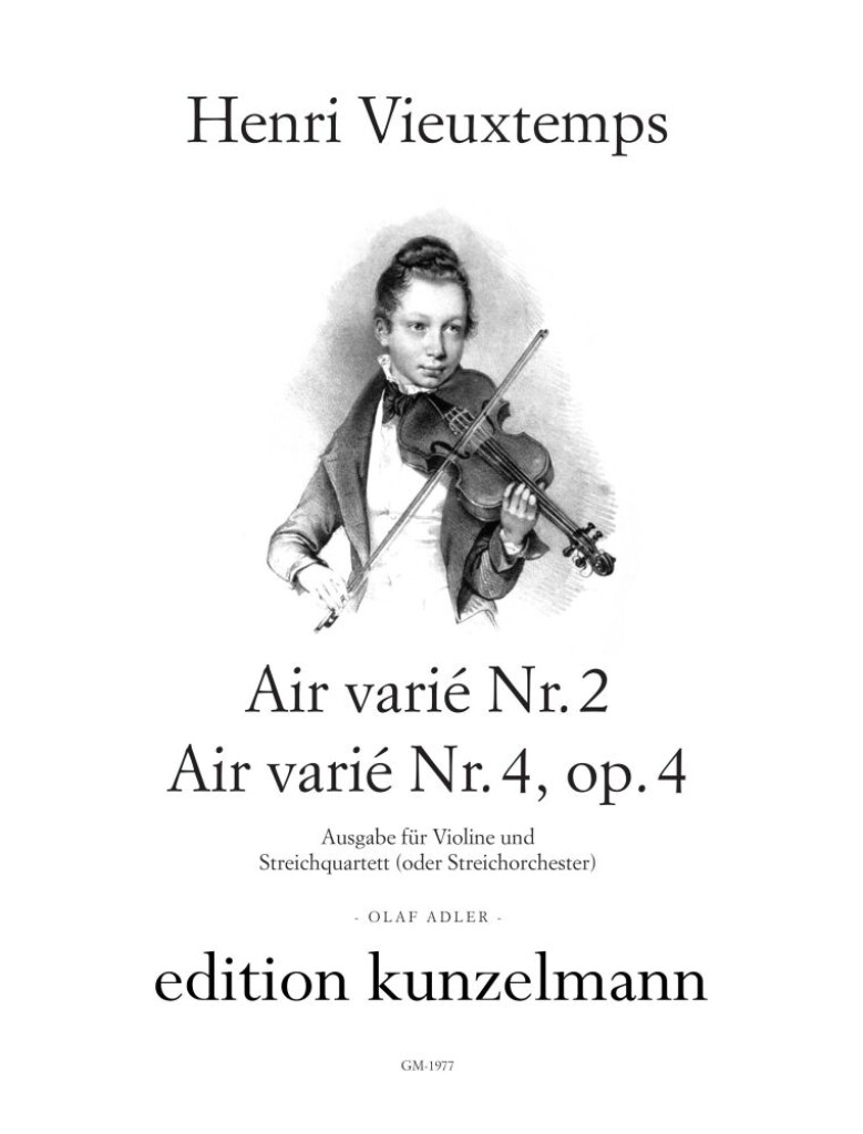 Airs variés Nr. 2 und Nr. 4, op. 4 (VIEUXTEMPS HENRI)