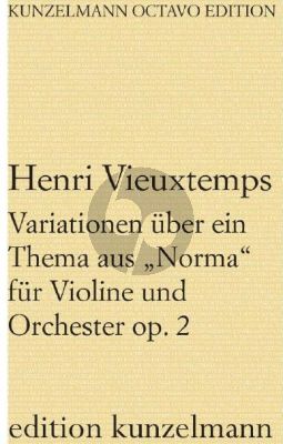 Variationen über ein Thema aus Norma Op. 2 (VIEUXTEMPS HENRI)