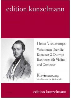 Variationen über die Romanze G-Dur von Beethoven (VIEUXTEMPS HENRI)