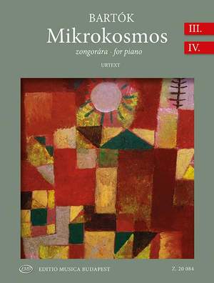 MIKROKOSMOS FOR PIANO VOLUME 3-4, BB 105 (BARTOK BELA)