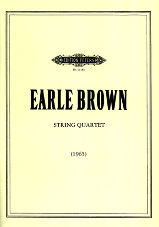 String Quartet (BROWN EARLE)