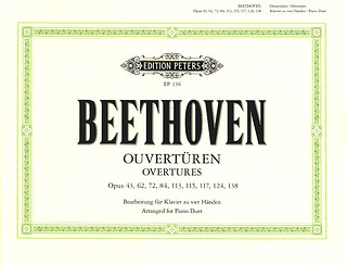 8 Overtures (Arranged for Piano Duet) (BEETHOVEN LUDWIG VAN)