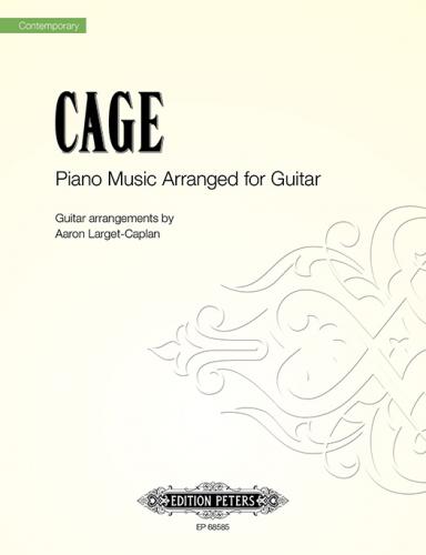 Piano Music (Arranged for Guitar) (CAGE JOHN)