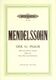 Psalm 42 "Wie der Hirsch schreit" Op. 42 (Vocal Score) (MENDELSSOHN-BARTHOLDY FELIX)