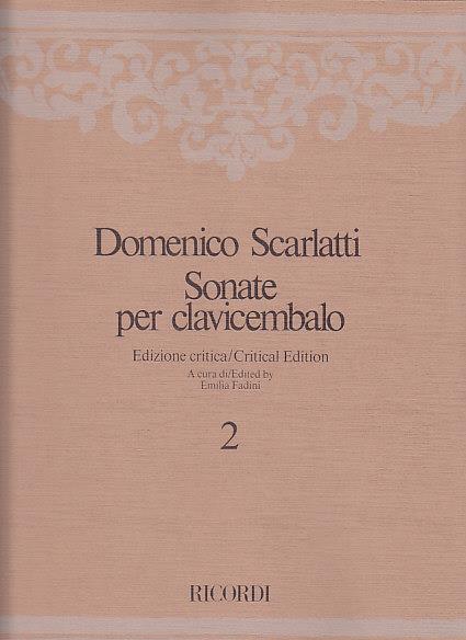 Sonate Per Clavicembalo Vol.II (SCARLATTI DOMENICO)