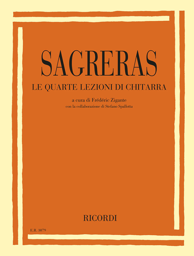 Le quarte lezioni di chitarra (SAGRERAS JULIO SALVADOR)