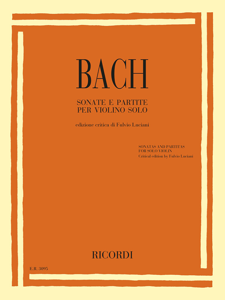 Sonatas and Partitas for solo violin (BACH JOHANN SEBASTIAN)