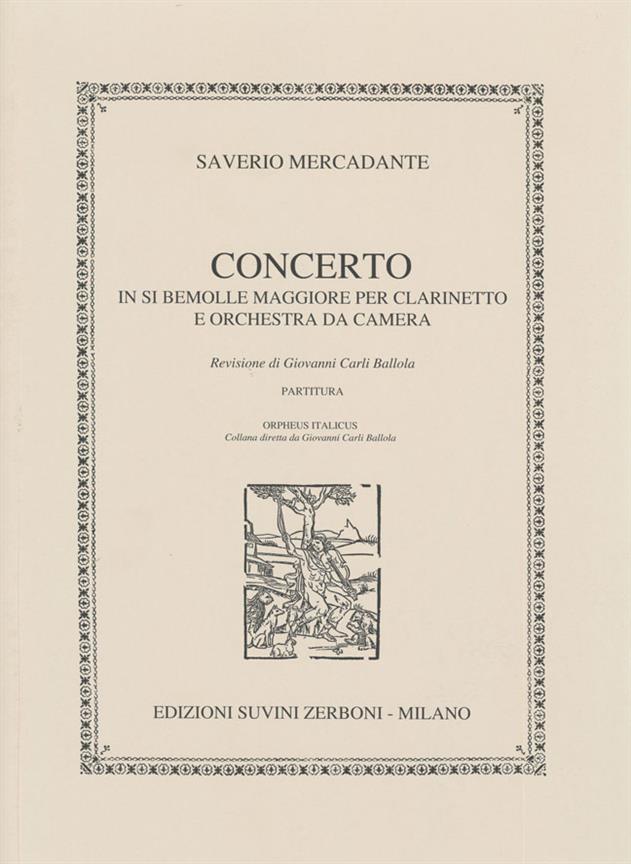 Concerto Op. 101 En Sib Majeur (MERCADANTE SAVERIO)
