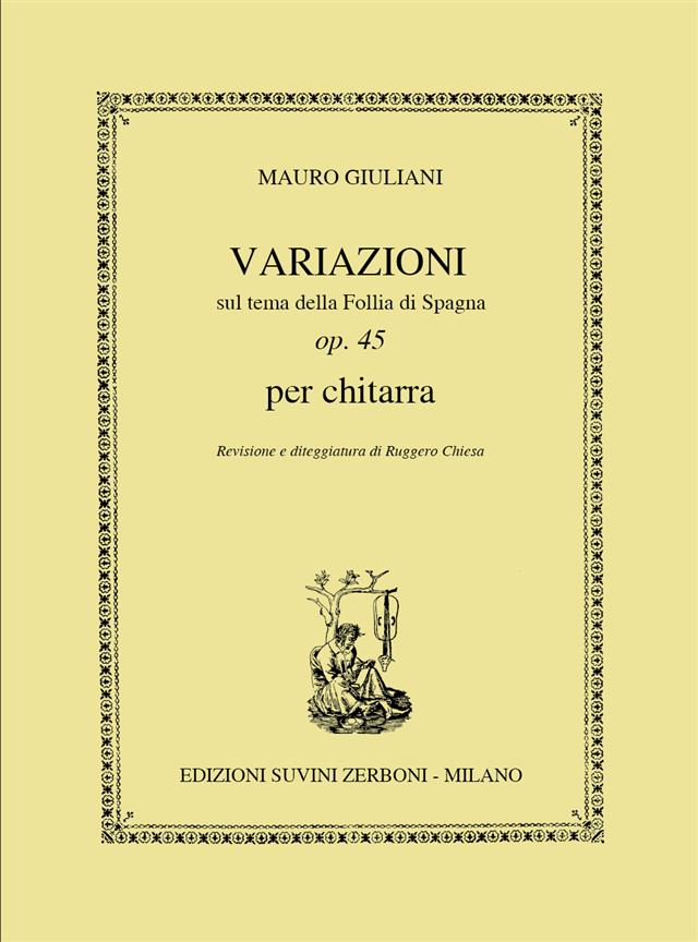 Variazioni Op. 45 (GIULIANI / CHIESA)