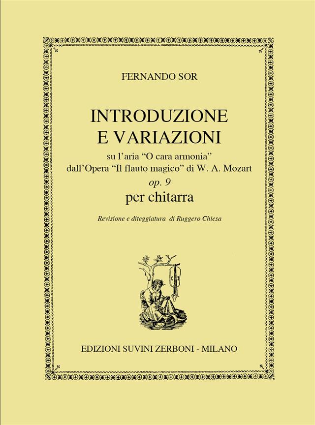 Introduzione E Variazioni Op. 9 (SOR FERNANDO / CHIESA)