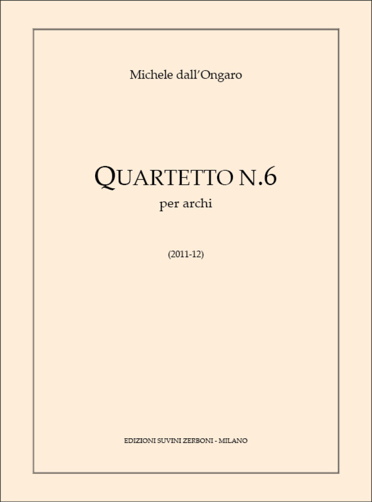 Quartetto N (DALL'ONGARO MICHELE)